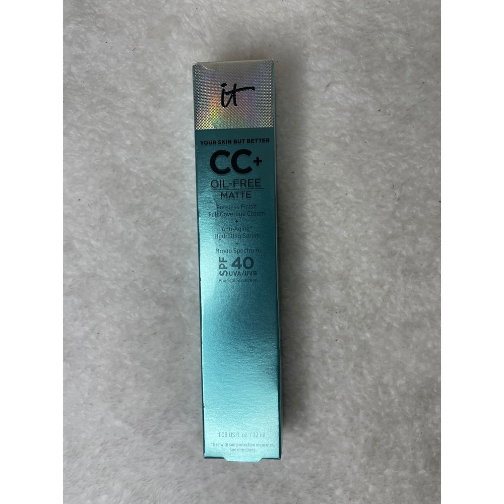 IT Cosmetics Your Skin But Better CC Oil-Free Matte SPF 40 Neutral Medium 1.08oz